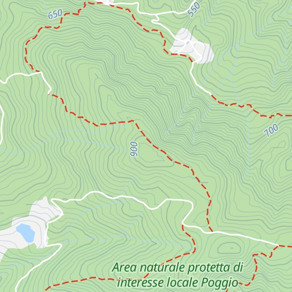 Map of Monte Calvana