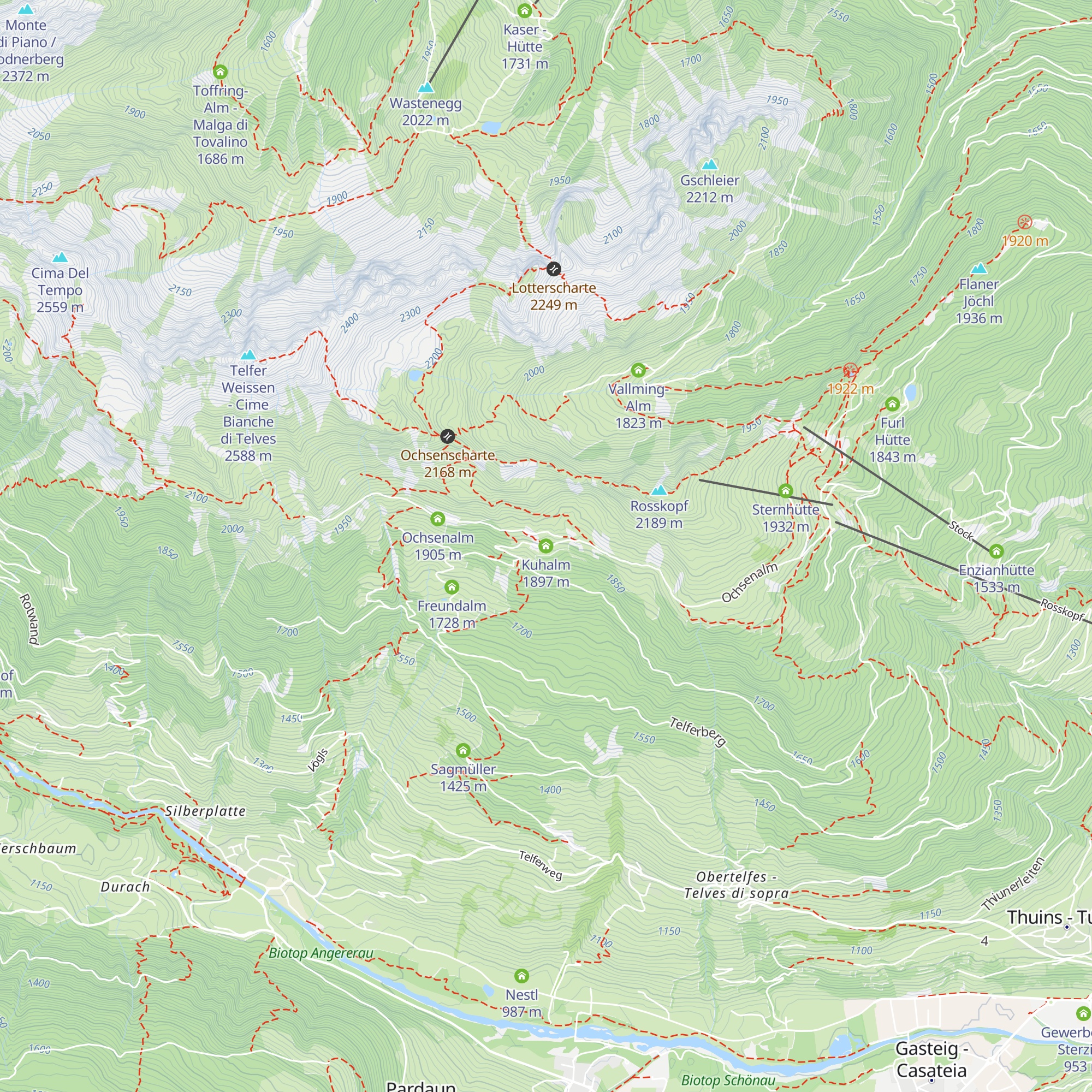 Kuhalm map