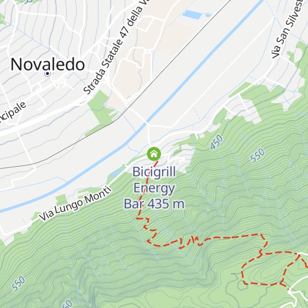 Map of Bicigrill Energy Bar