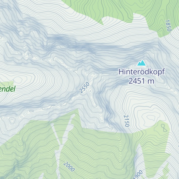 Map of Mittlere Jägerkarspitze