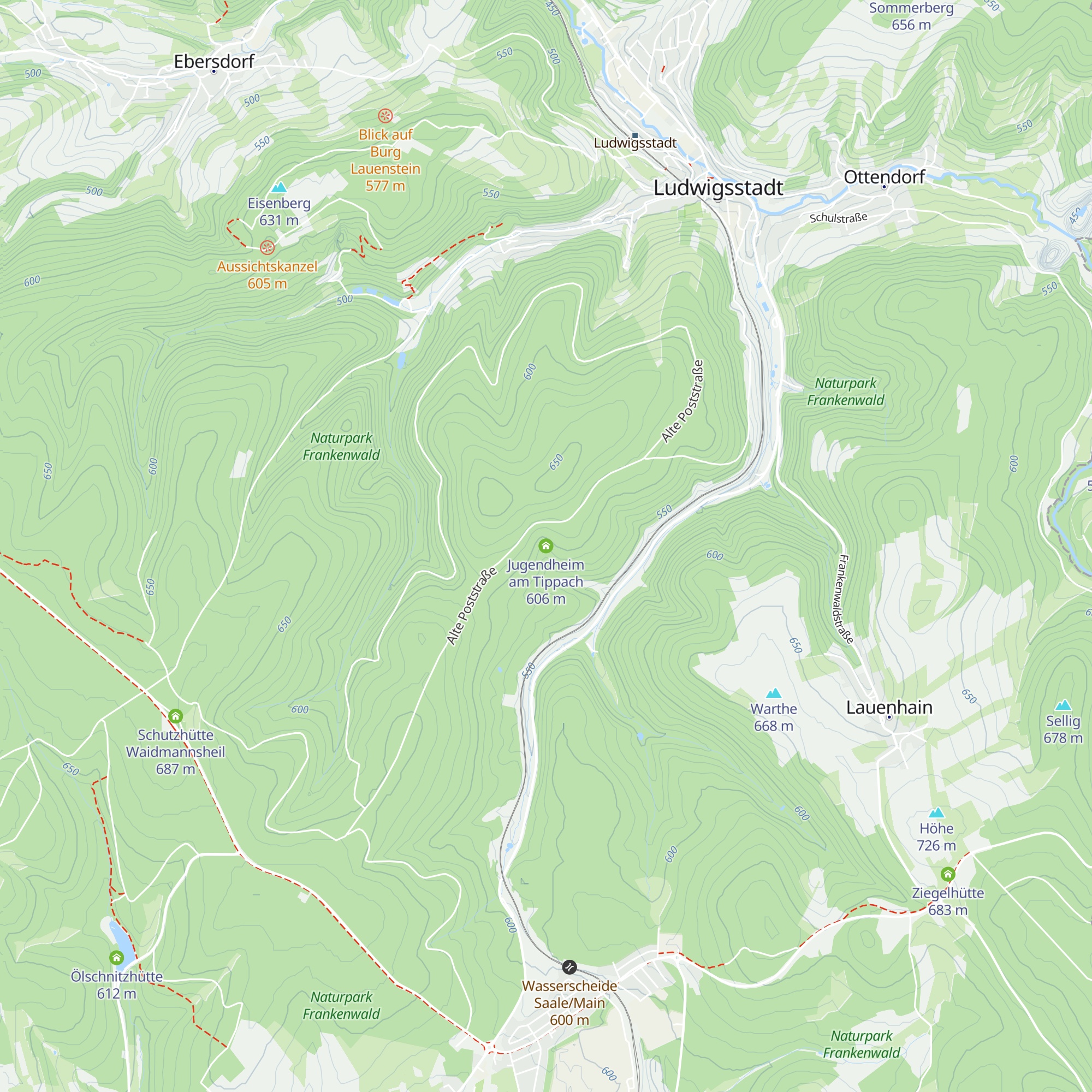 Jugendheim am Tippach map