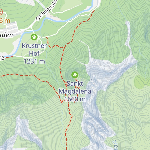 Map of Sankt Magdalena