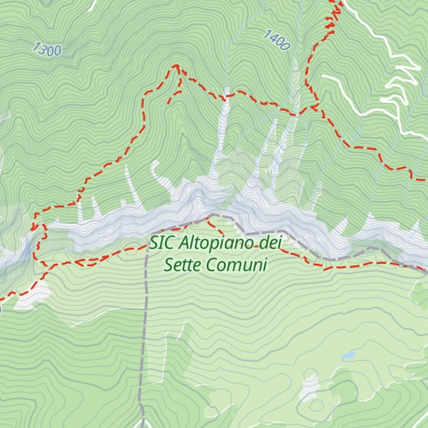Map of Cima Mandriolo