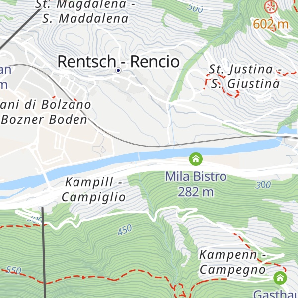 Map of Braun am Bach