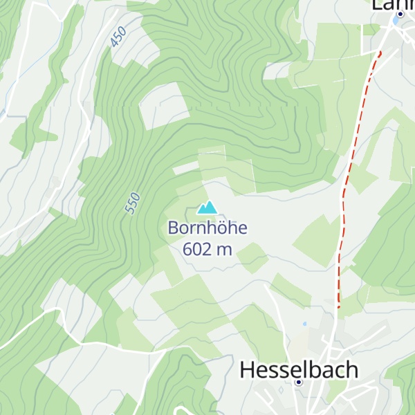 Map of Bornhöhe