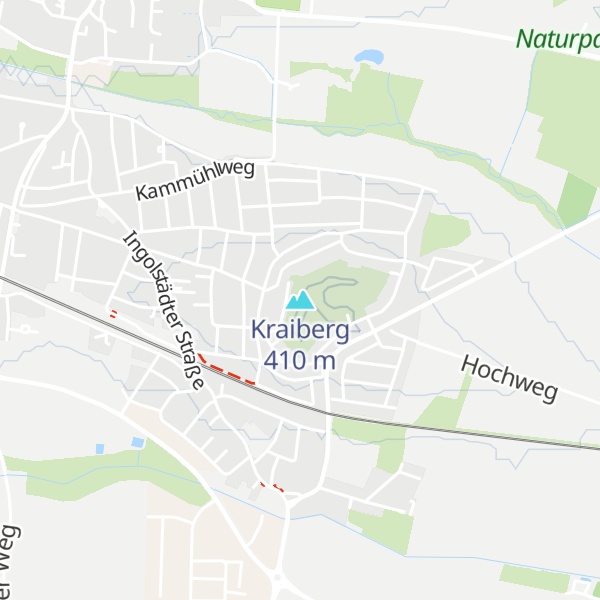 Map of Kraiberg