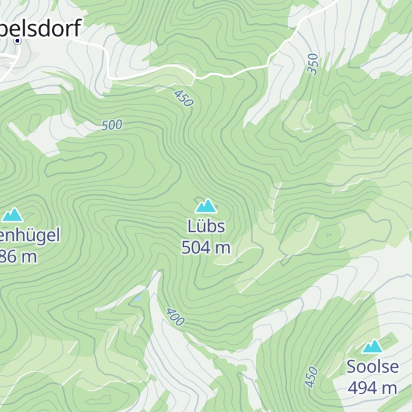 Map of Lübs