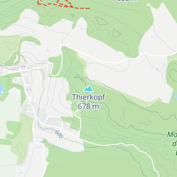 Map of Thierkopf