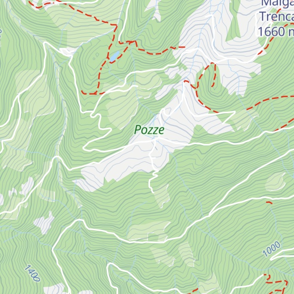 Map of Ristorante alle Pozze