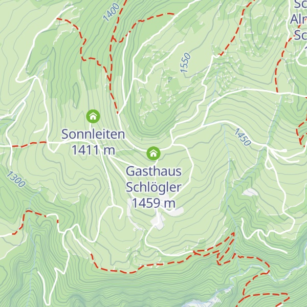 Map of Gasthaus Schlögler