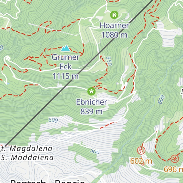 Map of Ebnicher