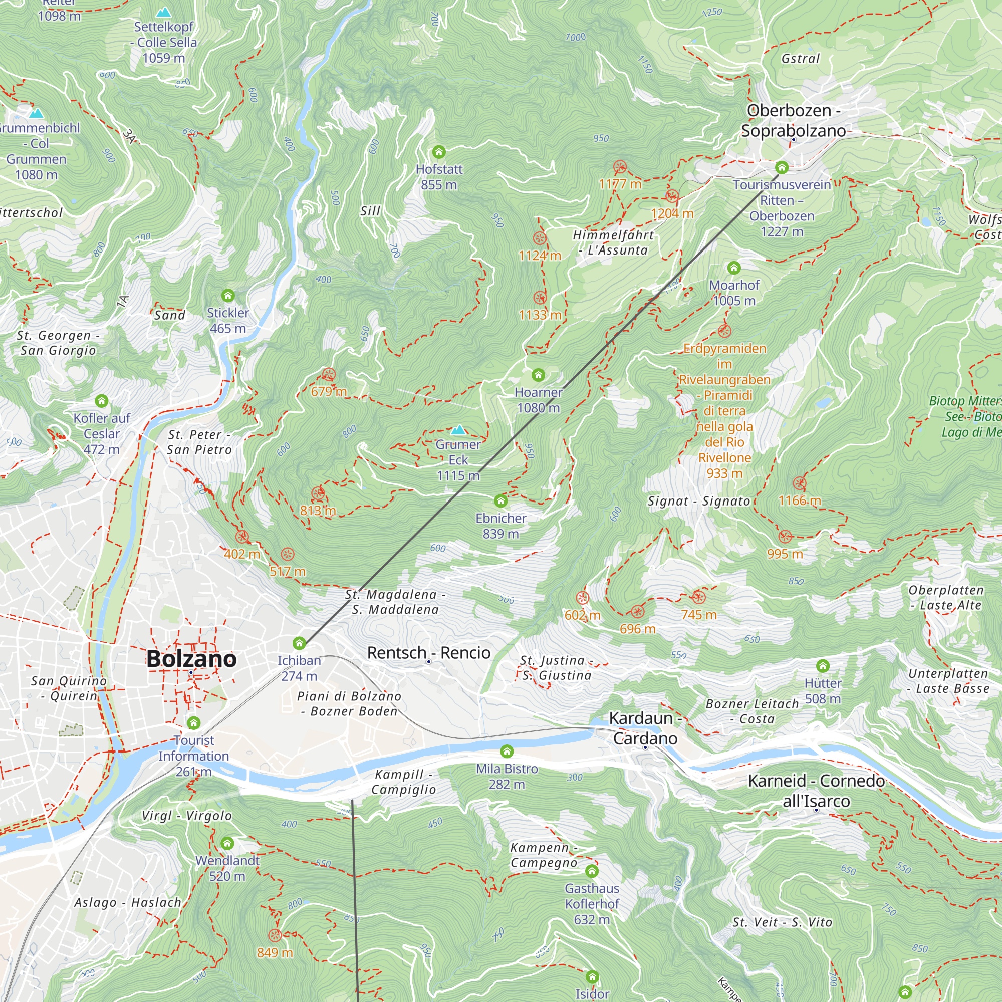 Ebnicher map