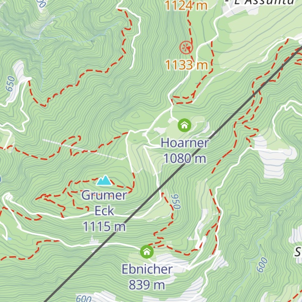 Map of Chalet Grumer