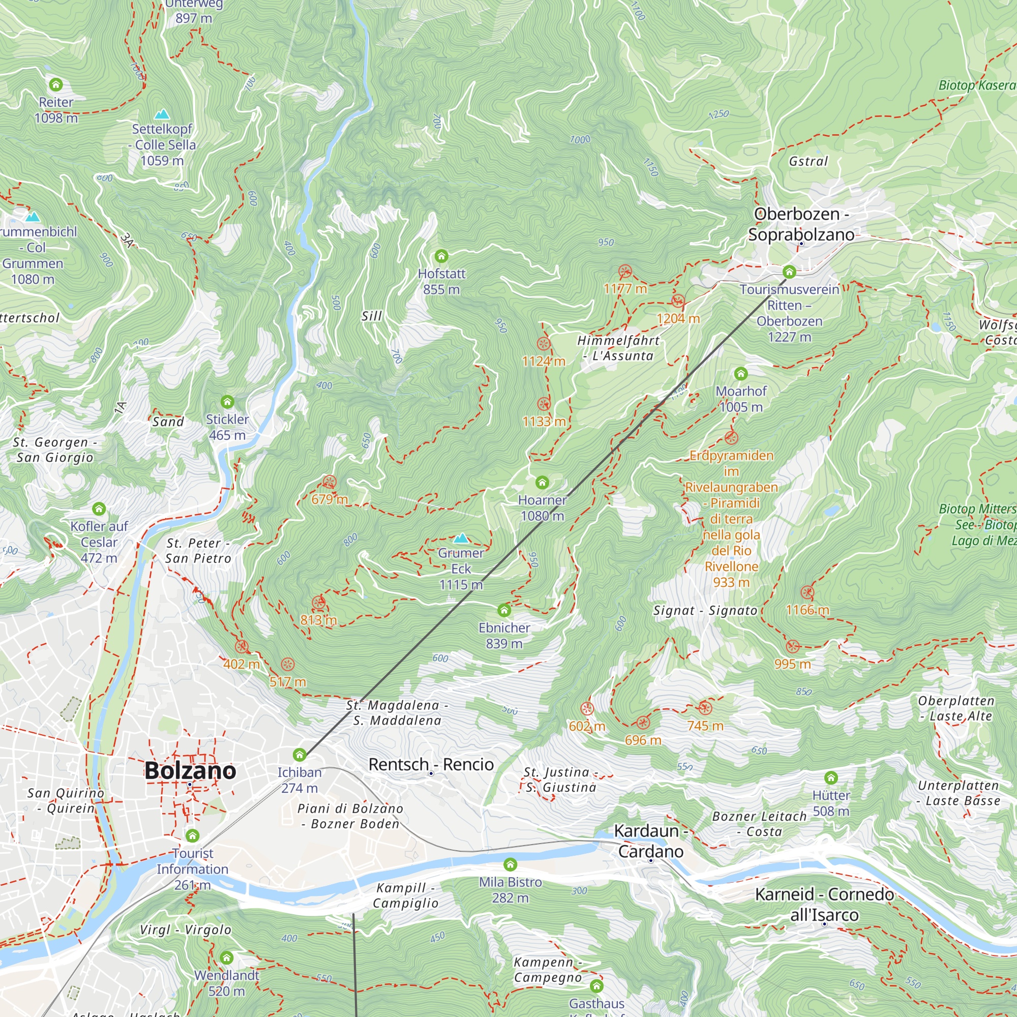 Chalet Grumer map