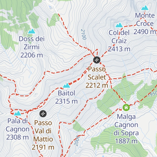 Map of Campanile del Baitol