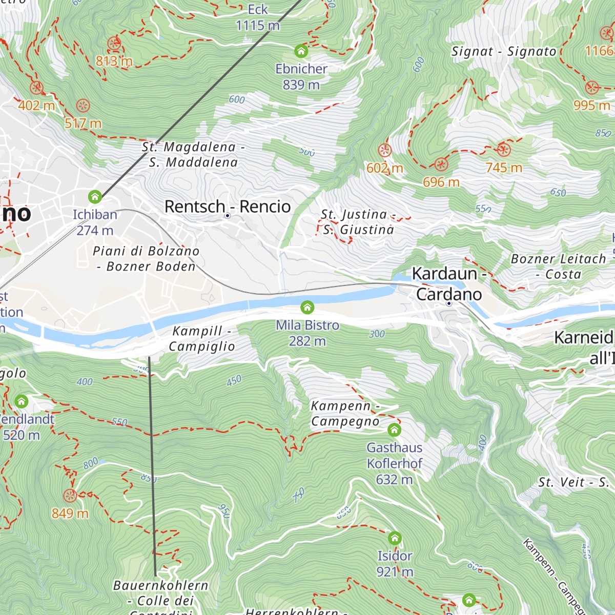Mila Bistro map