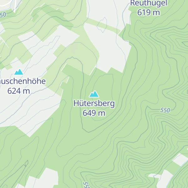 Map of Hütersberg