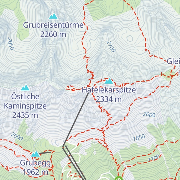 Map of Karstube