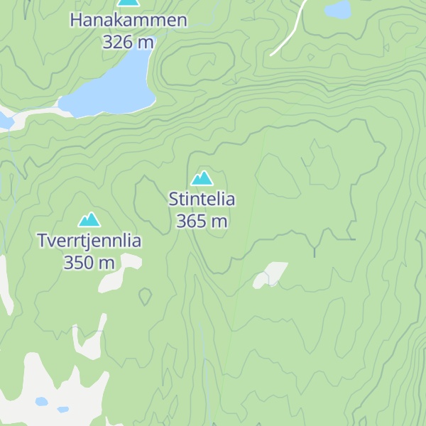 Map of Svanmosåsen