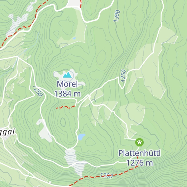 Map of Fraulalm - Malga Fraul
