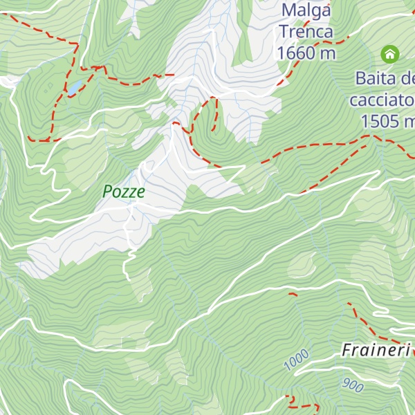 Map of Baita Alpini Rocegno