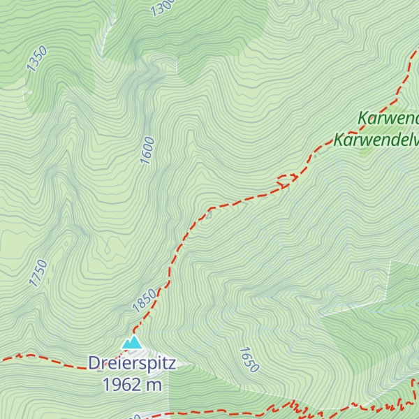 Map of Bayerkarspitze
