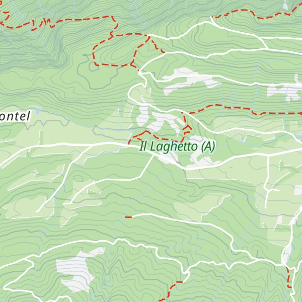 Map of Sez A.N.A. Trento - Gruppo Borgo