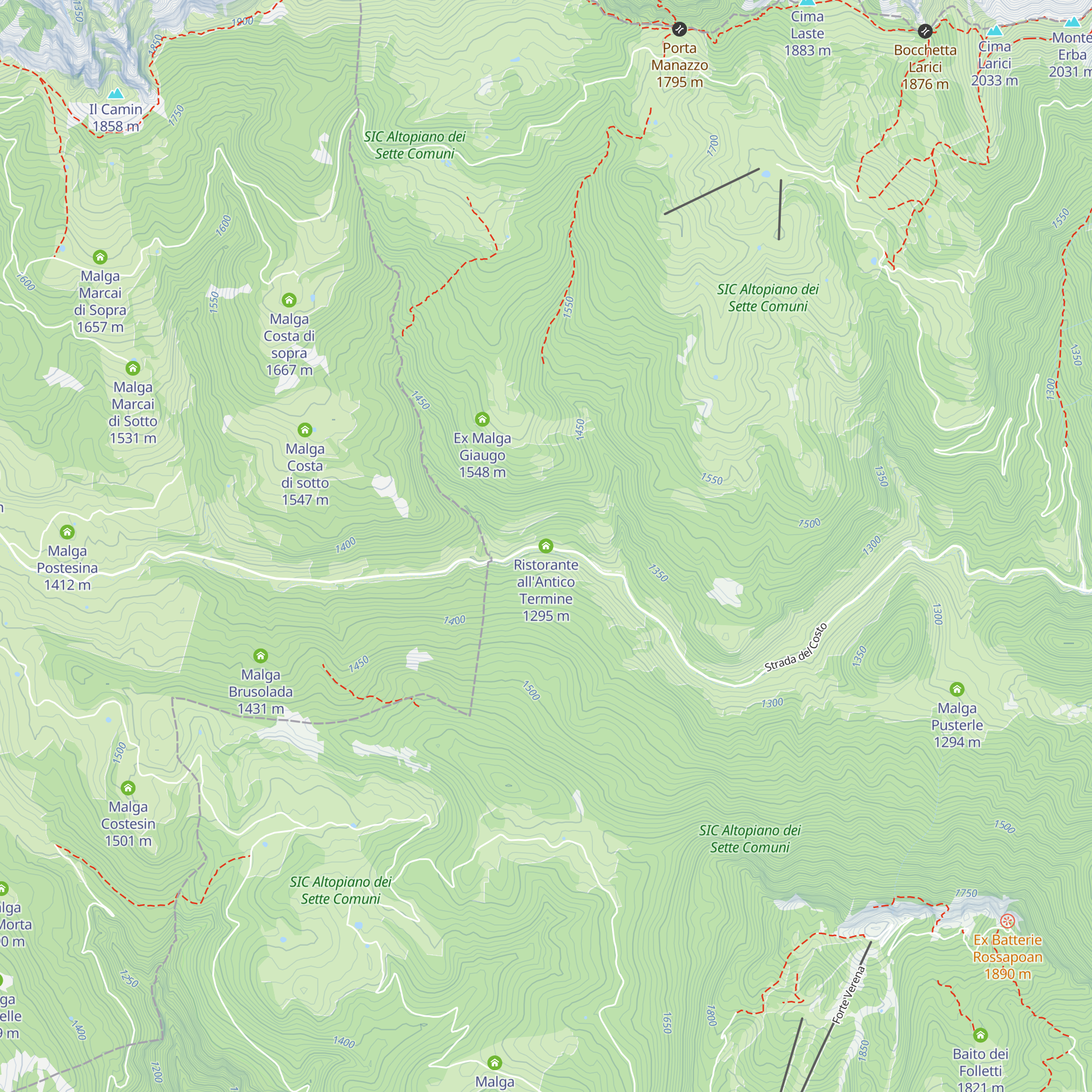 Ristorante all'Antico Termine map