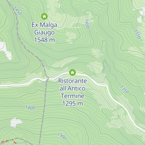 Map of Ristorante all'Antico Termine
