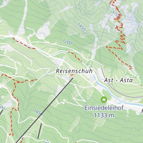 Map of La Monte