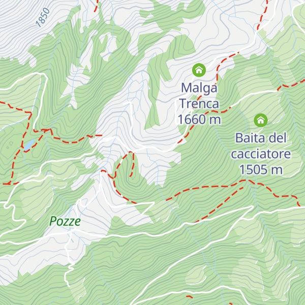 Map of Rifugio Serot