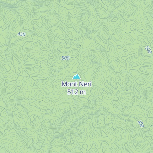 Map of Mont Neri