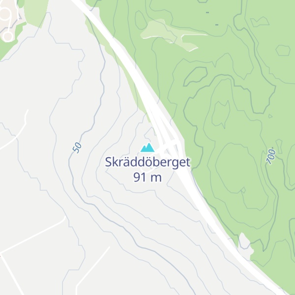 Map of Skräddöberget