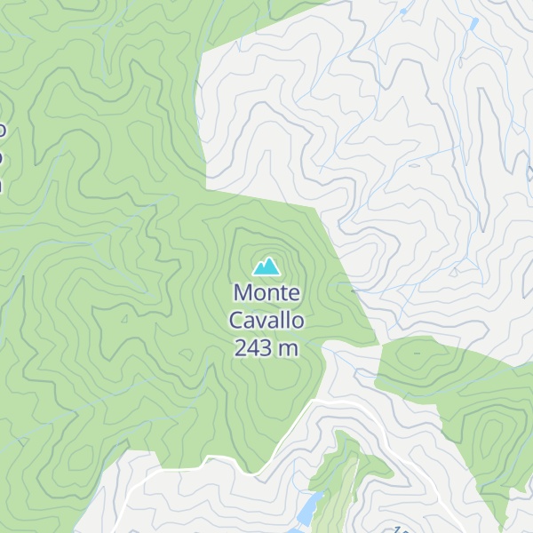 Map of Monte Cavallo