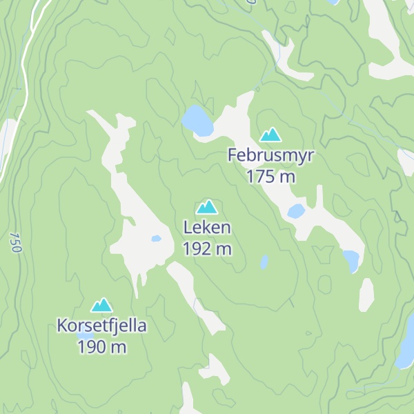 Map of Leken