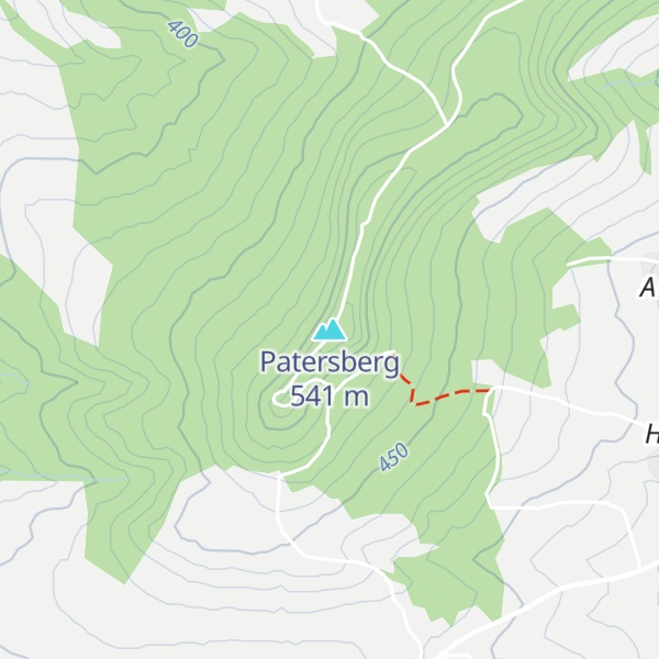Map of Patersberg