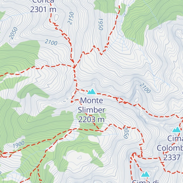 Map of Monte Slimber