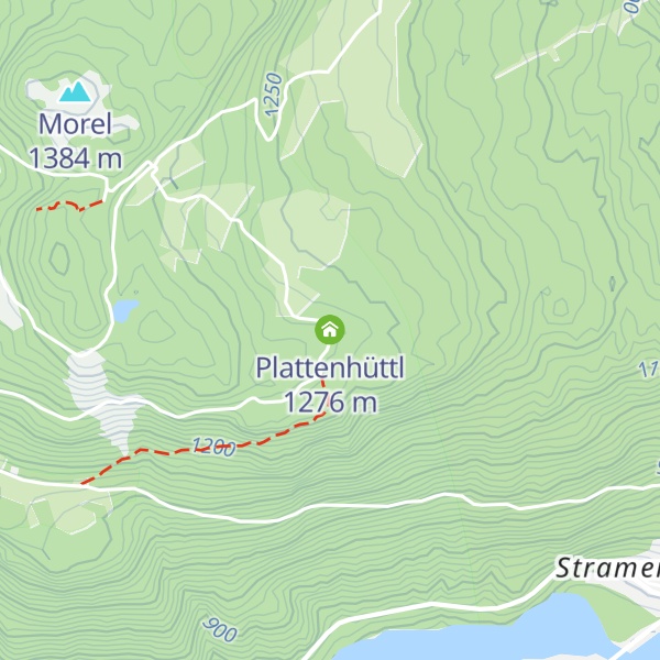 Map of Plattenhüttl