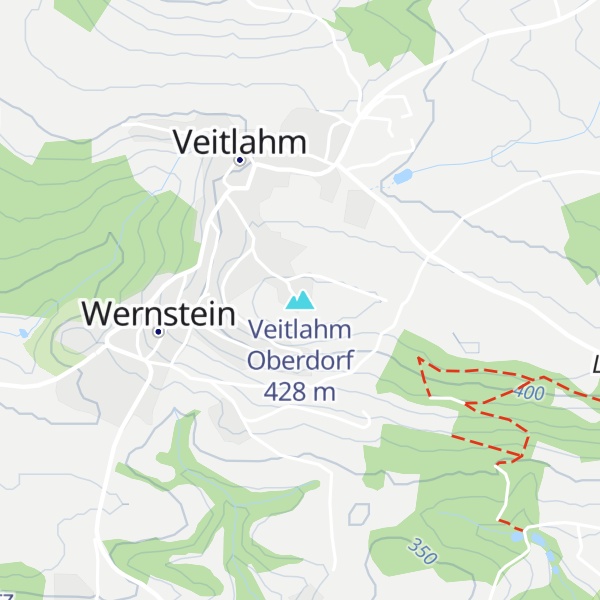Map of Veitlahm Oberdorf