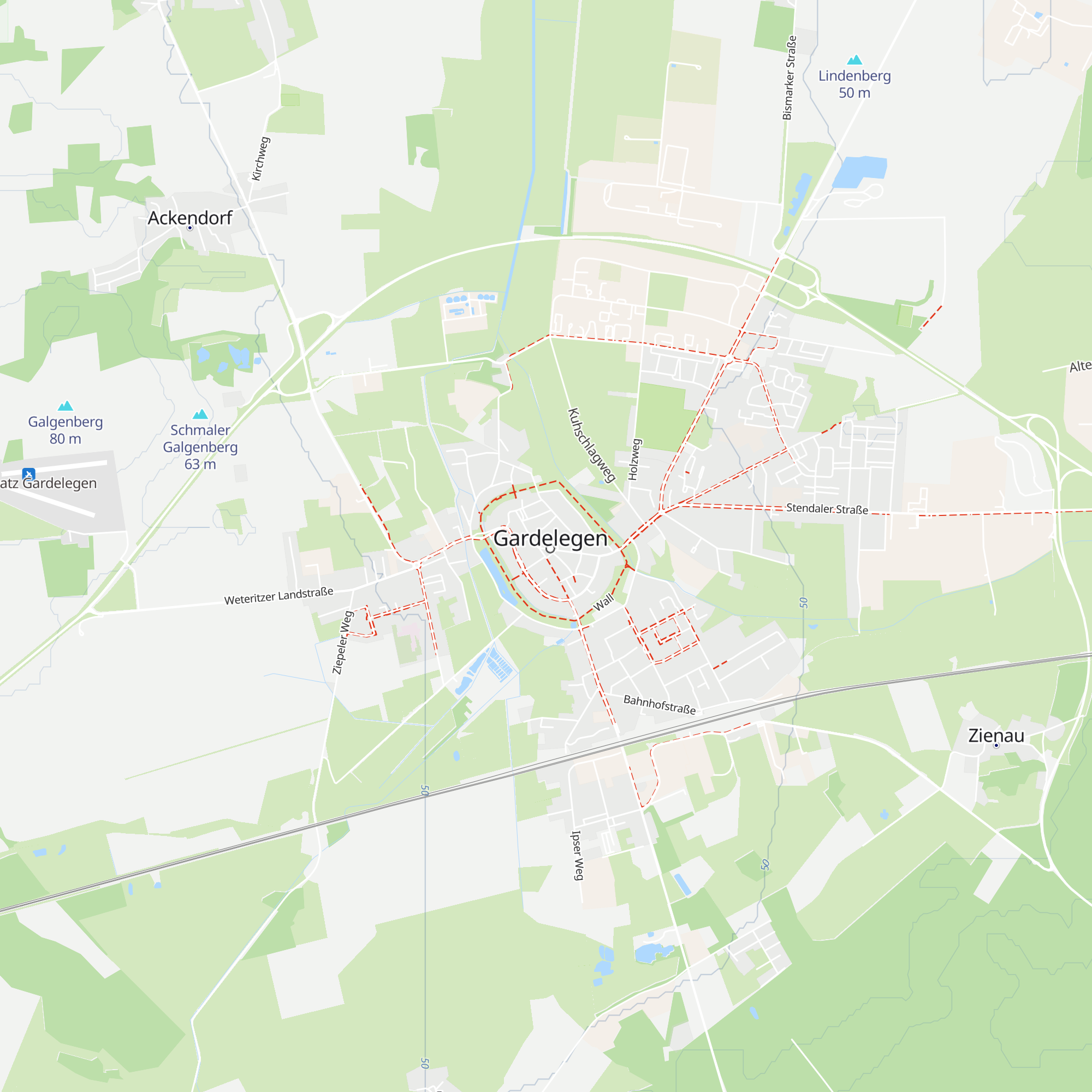 Tourist Information map