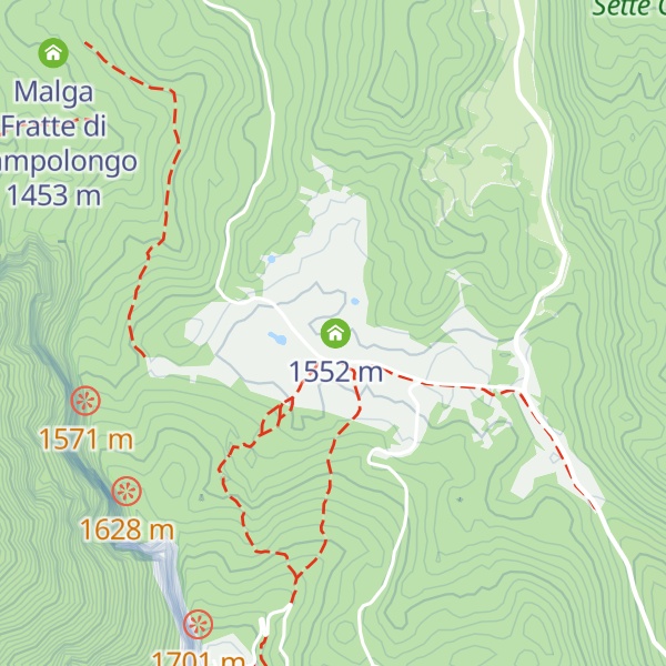 Map of Rifugio Campolongo