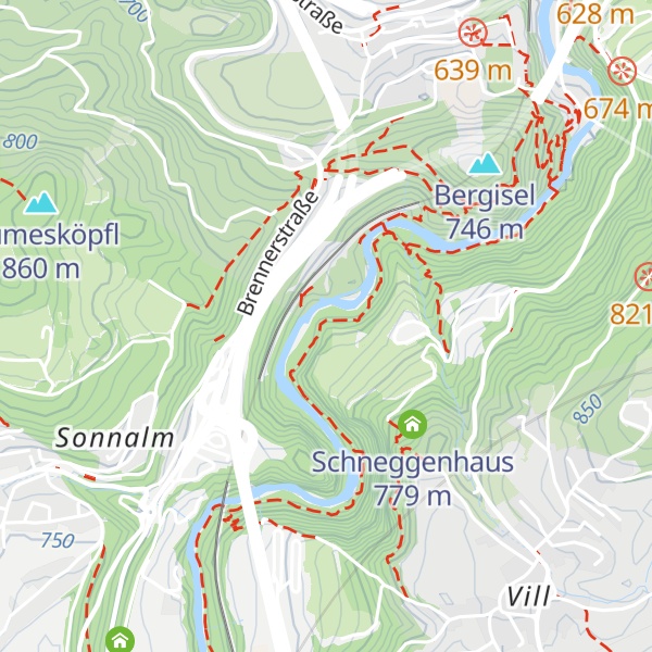 Map of Haus Inge