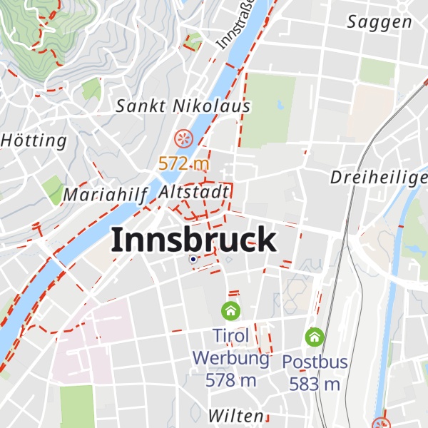 Map of Touristinformation Innsbruck