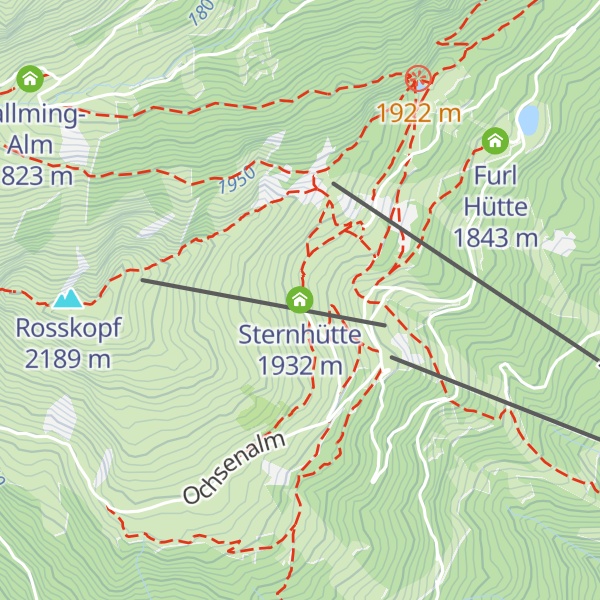 Map of Sternhütte