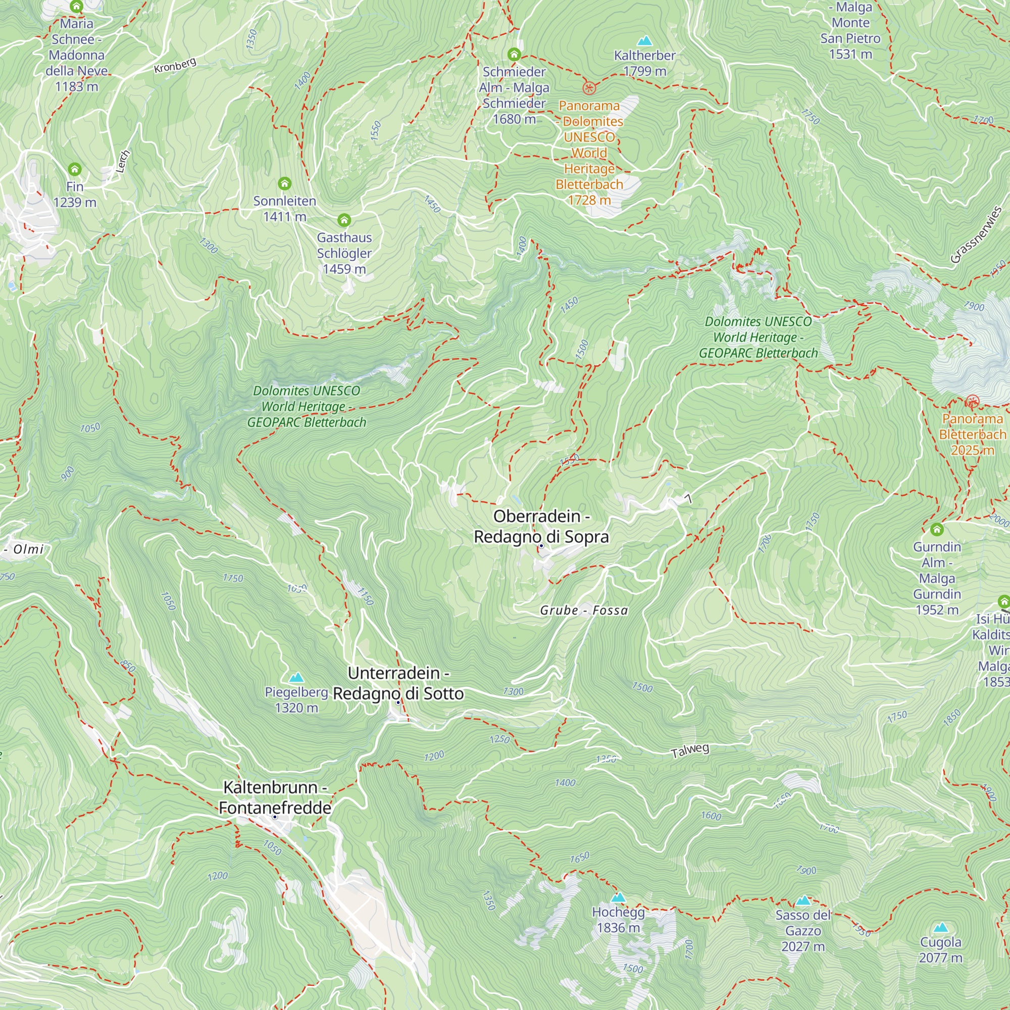Zirmerhof map