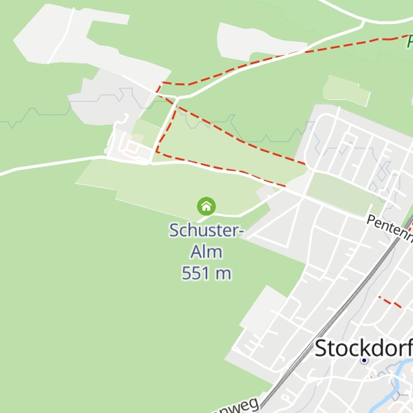 Map of Schuster-Alm