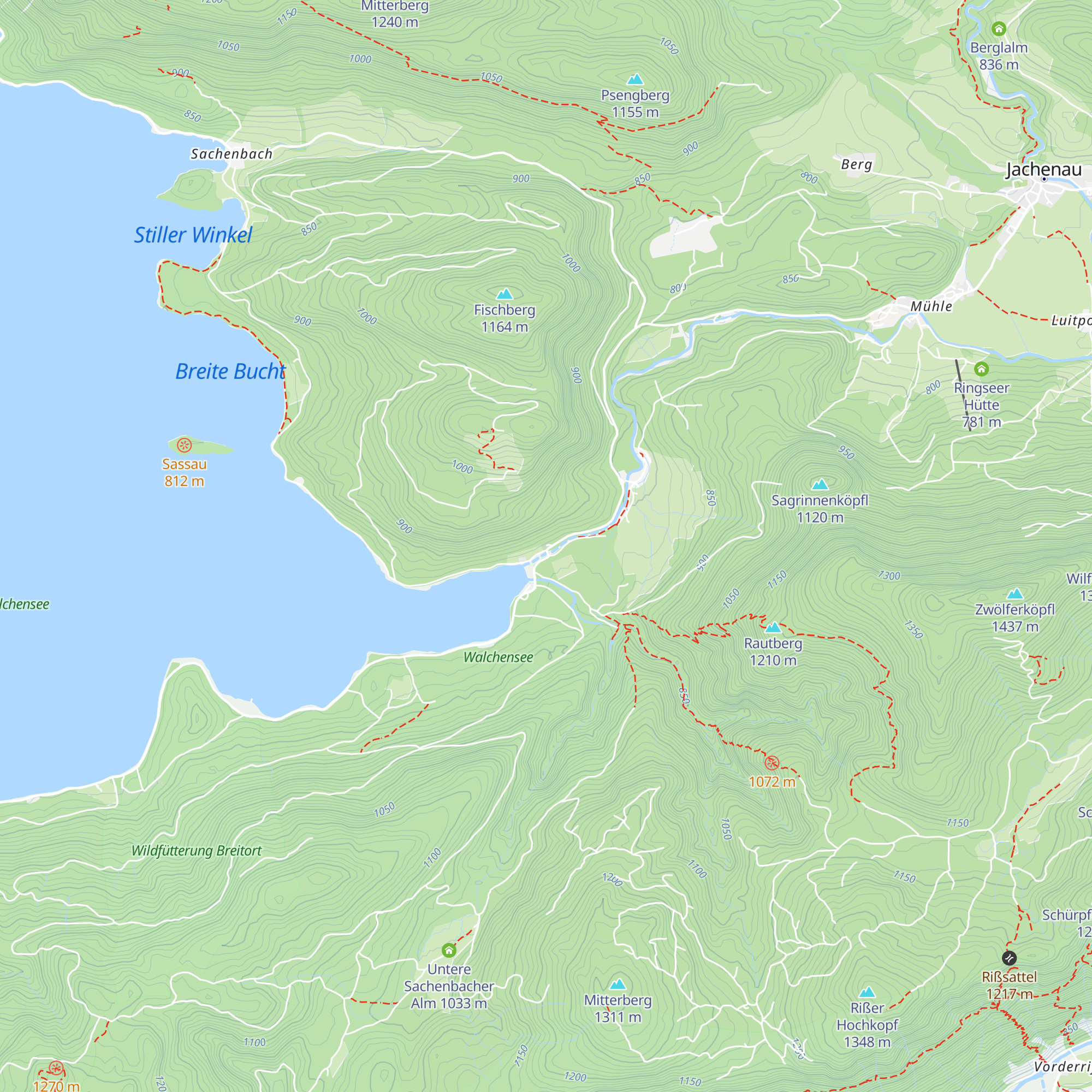 Waldschänke Niedernach map