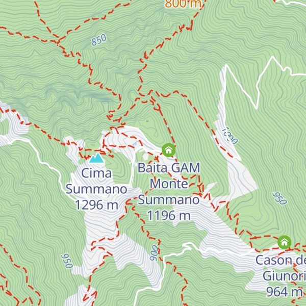 Map of Baita Genzianella (M.A.S.C.I. Santorso)