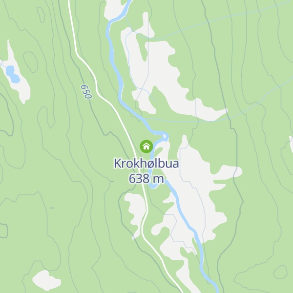 Map of Krokhølbua