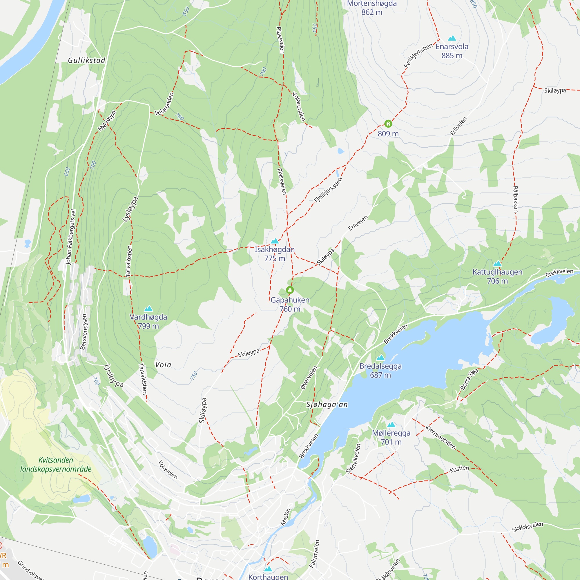 Gapahuken map